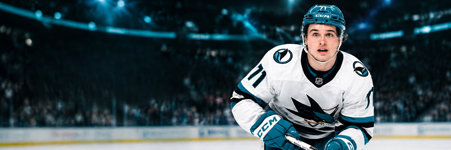 Macklin Celebrini Records Three Points as Sharks Beat Canadiens in Overtime